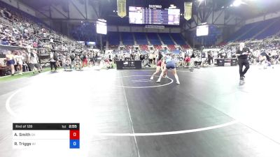 127 lbs Rnd Of 128 - Aubrianna Smith, Oklahoma vs Rosemary Triggs, Wisconsin