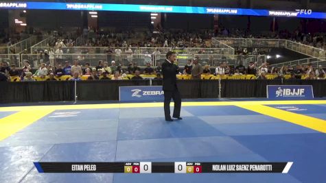 Nolan Luiz Saenz Penarotti vs Eitan Peleg 2025 Pan Kids Jiu-Jitsu IBJJF Championship