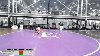 125A lbs Quarterfinal - Matthew Marlow, Vhw vs Jack Kazalas, Gladiators/quaker Valley