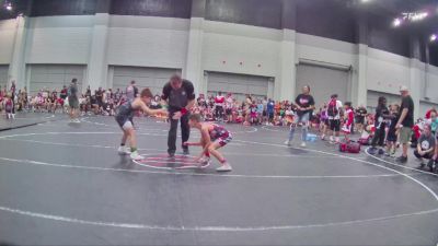 72 lbs Round 3 (8 Team) - Tom Cantillo, GA United Red vs Braydon Lopez, Takedown Elite