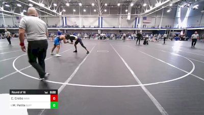 184 lbs Round Of 16 - Cael Crebs, Naval Academy vs Marcus Petite, Buffalo