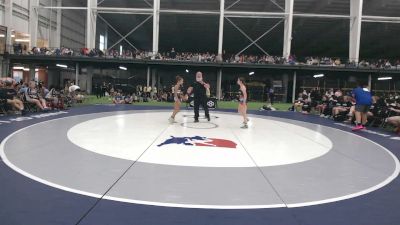 105 lbs Gabrielle Garvey, Virginia vs Bella Johnson, North Carolina