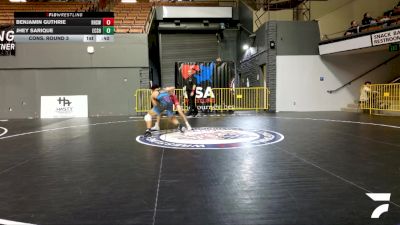 Open Men - 57 lbs Cons. Round 3 - Benjamin Guthrie, Rodriguez High School Wrestling vs Jhey Sarique, El Camino SSF High School Wrestling