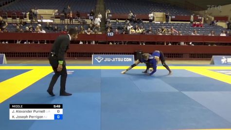 Justin Alexander Purnell vs Killian Joseph Perrigon 2024 Pan IBJJF Jiu-Jitsu No-Gi Championship