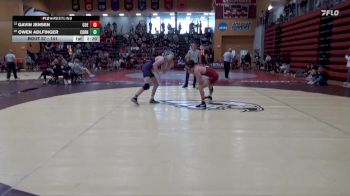 141 lbs Champ. Round 2 - Owen Adlfinger, Cornell College vs Gavin Jensen, Coe