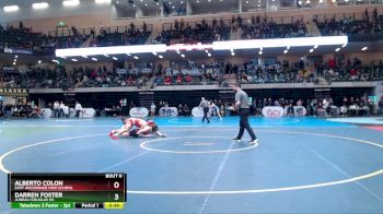 189 lbs Cons. Round 1 - Alberto Colon, East Anchorage High School vs Darren Foster, Juneau-Douglas HS