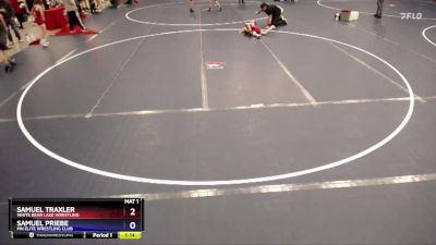 56 lbs Round 5 - Samuel Traxler, White Bear Lake Wrestling vs Samuel Priebe, MN Elite Wrestling Club