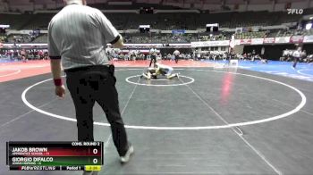 141 lbs Semis & Wb (16 Team) - Jakob Brown, Apprentice School vs Giorgio Difalco, Johns Hopkins