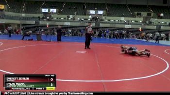 140 lbs 3rd Place Match - Rylan Mlsna, Sarbacker Wrestling Academy vs Everett Zeitler, Aviators