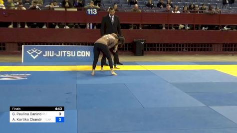 Giselle Paulina Canino vs Ariana Kartika Chandra 2024 Pan IBJJF Jiu-Jitsu No-Gi Championship