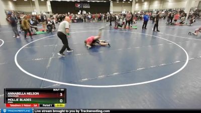 130 lbs Cons. Round 2 - Annabella Nelson, Wisconsin vs Mollie Blades, Iowa