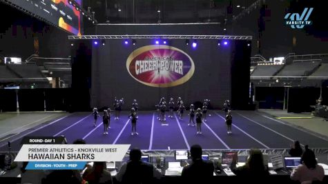 Premier Athletics - Knoxville West - Hawaiian Sharks [2025 L1.1 Youth - PREP Day 1] 2025 Cheer Power Nashville Showdown