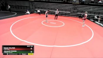 141 lbs Cons. Round 4 - Deagan Mason, Corner Canyon vs Isaac Palmer, Lone Peak