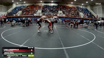 138 lbs Champ. Round 2 - Liam Lunderville, St. James School vs Jonah Paul, Saint Andrew`s Episcopal School