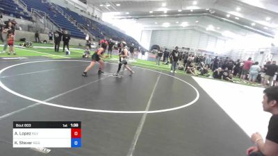114 kg Quarterfinal - Andrew Lopez, Silverback WC vs Kyler Stever, Reign WC