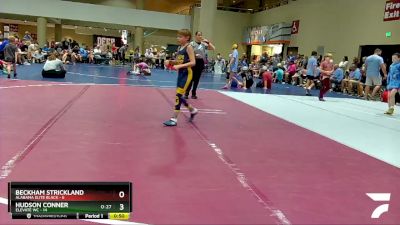 70 lbs Semis & Wb (16 Team) - Alaina Gilbert, Elevate WC vs Travis Beal, Alabama Elite Black