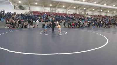 53 lbs Cons. Semis - Eli Glennon, Billings Wrestling Club vs Keagan Sanchez, Sanderson Wrestling Academy