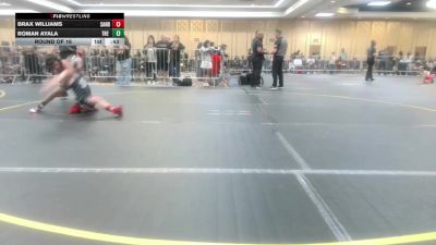 87 lbs Round Of 16 - Brax Williams, Sanderson Wr Ac vs Roman Ayala, The Valley WC
