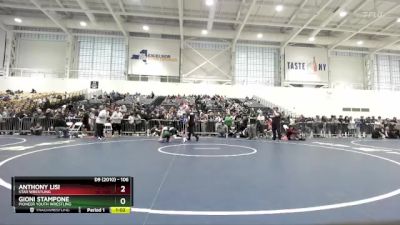 106 lbs Semifinal - Anthony Lisi, Star Wrestling vs Gioni Stampone, Pioneer Youth Wrestling