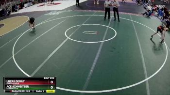 Quarterfinal - Ace Schweitzer, Central City vs Lucas DeMilt, Fort Calhoun