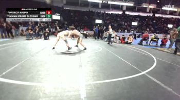 144 lbs Champ. Round 3 - Javian Jerome Blessing, Lincoln (Tacoma) vs Patrick Halpin, Capital