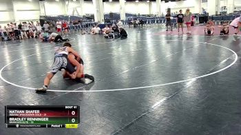 190 lbs Round 6 (16 Team) - Bradley Renninger, Brawlers Elite vs Nathan Shafer, Indiana Smackdown Gold