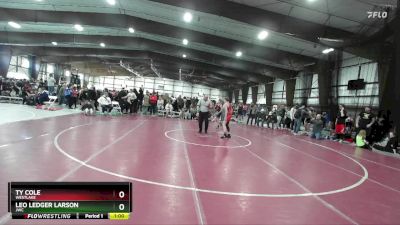 100 lbs Cons. Semi - Ty Cole, Westlake vs Leo Ledger Larson, JWC