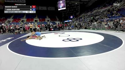 150 lbs Champ. Rd Of 64 - Mason Basile, FL vs Aiden Burford, PA