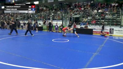 106 lbs Cons. Quarters - Lincoln Stanley, Sebolt Wrestling Academy vs Kruz Keller, Immortal Athletics Wrestling Club