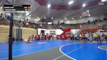 115 lbs Cons. Semi - Maggie Webb, Blue River Valley vs Kimber Cruz, South Newton