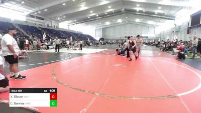 285 lbs Final - Xavier Glover, South Reno WC vs Christian Barrios, Threshold WC