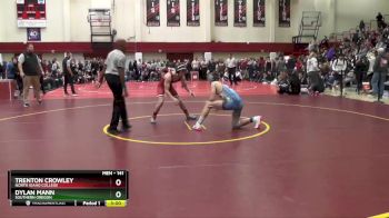 141 lbs Cons. Round 1 - Dylan Mann, Southern Oregon vs Trenton Crowley, North Idaho College