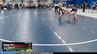 Elite 197 lbs Champ. Round 2 - Clay DeBaillie, Augustana (IL) vs Rowan Udell, Iowa State