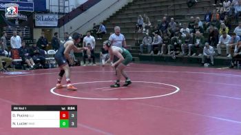 141 lbs Rr Rnd 1 - Danny Pucino, Illinois vs Nate Lucier, Binghamton