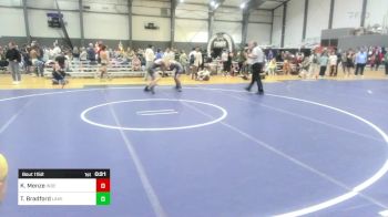 120 lbs Consi Of 8 #1 - Kurt Menze, Independent vs Tristan Bradford, Lake Stevens WC