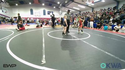 67 lbs Consi Of 8 #2 - Callan Carson, Salina Wrestling Club vs Grayson Schultz, Team Tulsa Wrestling Club