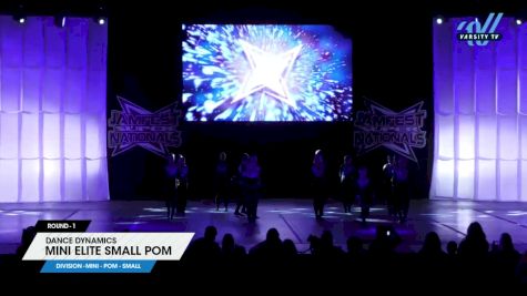 Dance Dynamics - Mini Elite Small Pom [2024 Mini - Pom - Small 1] 2024 JAMfest Dance Super Nationals
