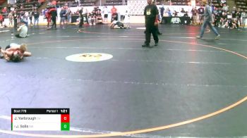 125 lbs Cons. Round 7 - Jovani Solis, Gladiator Wrestling vs Javaan Yarbrough, Copley HS