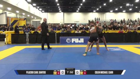 Colin Michael Carr vs Placido Carl Santos 2025 World IBJJF Jiu-Jitsu No-Gi Championship