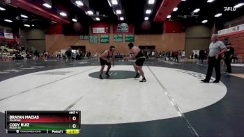 285 lbs Cons. Round 5 - Cody Ruiz, Modesto vs Brayan Macias, Palomar