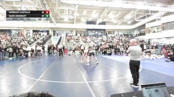 165 lbs 3rd Place Match - Alex Crawley, Canyon View vs Samson Castillo, Bishop Kelly