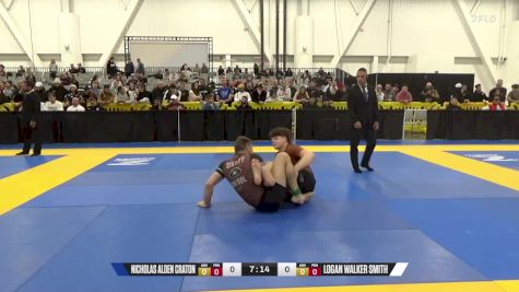 Logan Walker Smith vs Nicholas Alden Craton 2024 World IBJJF Jiu-Jitsu No-Gi Championship