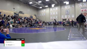 175 lbs Champ. Round 3 - Dustin Stewart, Green Hills vs Isaiah Guerrero, Waukesha West