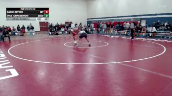 152 lbs Cons. Round 2 - Jace Ignaszewski, Maple River/USC vs Casen Myers, Redwood Valley