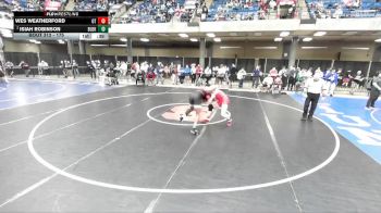 175 lbs Champ. Round 2 - Isiah Robinson, Proviso West vs Wes Weatherford, Ottawa Township