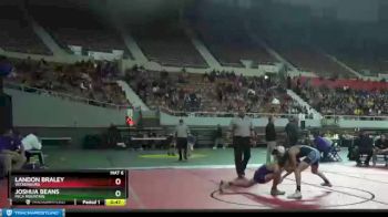 Cons. Round 1 - Landon Braley, Wickenburg vs Joshua Beans, Mica Mountain