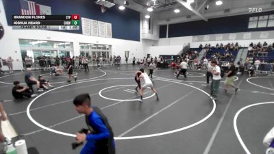 113 lbs Champ. Round 1 - Joshua Heard, Chaparral High School Wrestlin vs Brandon Flores, Cypress