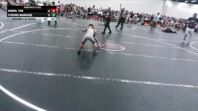 60 lbs Round 1 (3 Team) - Daniel Yun, Level Up Wrestling vs Cyborg Marquez, Top Rank