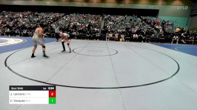 138 lbs Consi Of 4 - Jace Lemons, Layton vs Carlos Vazquez, De La Salle