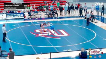 157 lbs Quarterfinal - Liam Flanagan, Washington & Lee vs Matthew Garland, Randolph